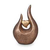 Fuego art urns for cremation ashes.